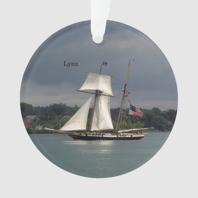 Ornamento acrílico Lynx (Anverso)