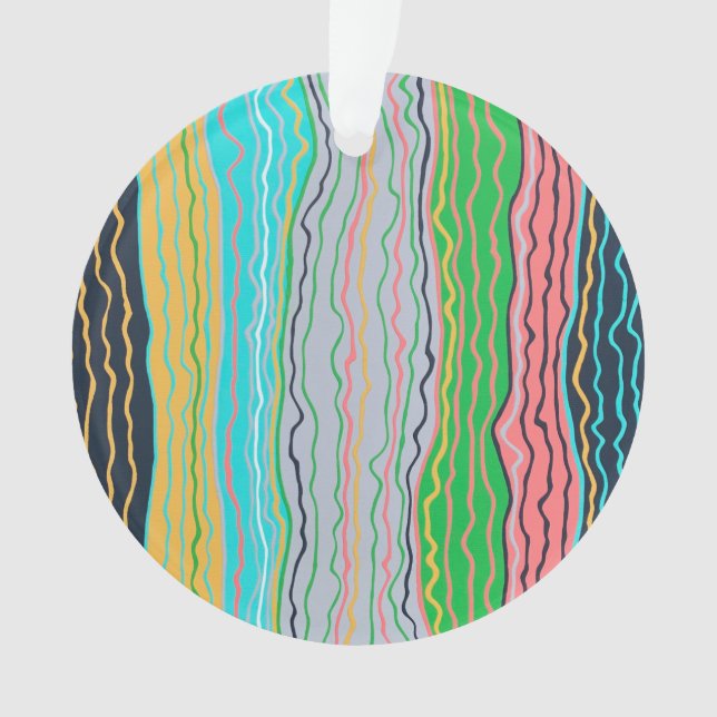 Ornamento acrílico moderno (Anverso)