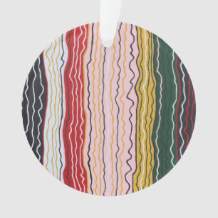 Ornamento acrílico moderno