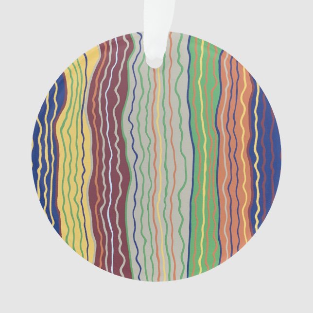 Ornamento acrílico moderno 3 (Anverso)