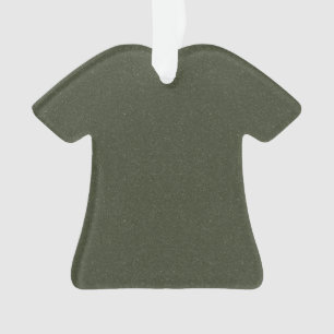 Ornamento acrílico Moss Green Tee - Personalizable