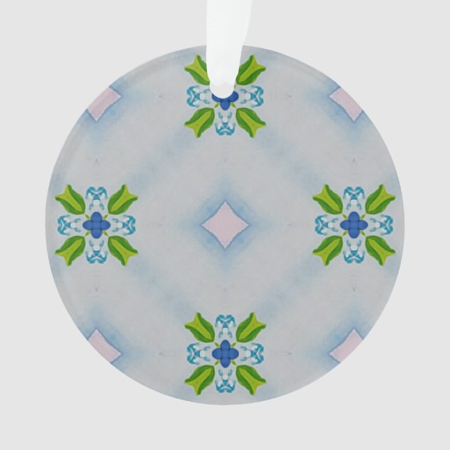 Ornamento Acrílico Olvidado-No-Floral (Anverso)