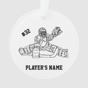 Ornamento adaptable del portero del hockey