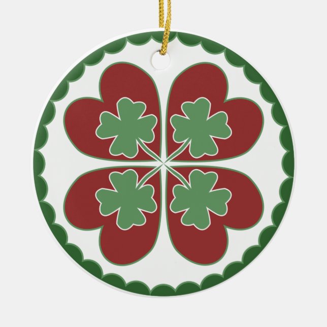 Ornamento - afortunado en maleficio del amor (Frente)