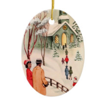 Ornamento afroamericano del navidad del vintage