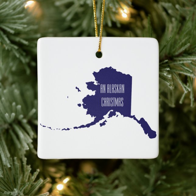 Ornamento Alaska personalizado (Árbol)