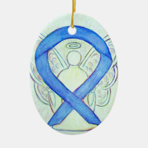 Ornamento Angel Pendant de la Cinta de Concienciac