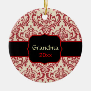 Ornamento anticuado y personalizado de la foto del