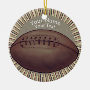 Ornamento antiguo de fútbol
