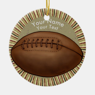 Ornamento antiguo de fútbol