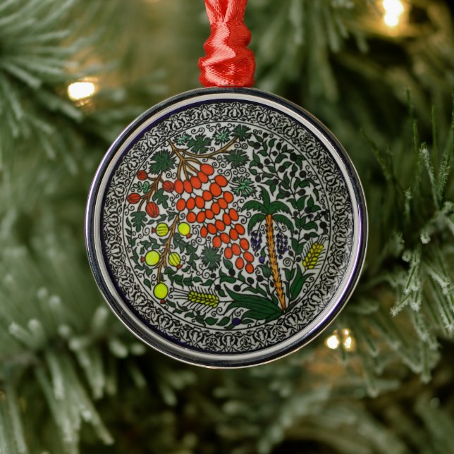 Ornamento armenio de frutas de cerámica (Árbol)