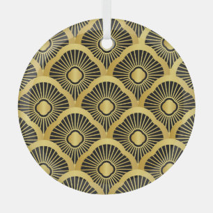 Ornamento art decó: Patrón de cosecha sin soldadur