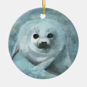 Ornamento artístico Harp Seal