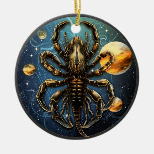 Ornamento Astrológico Personalizado de Escorpio Zo