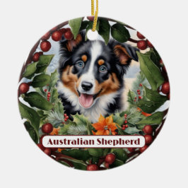 Ornamento australiano de up, Navidades de cachorro