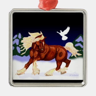 Ornamento belga del caballo de proyecto del día d