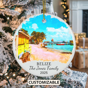 Ornamento Belice Personalizado, Centroamérica