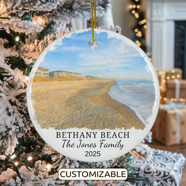 Ornamento Bethany Beach personalizado, Delaware (Subido por el creador)