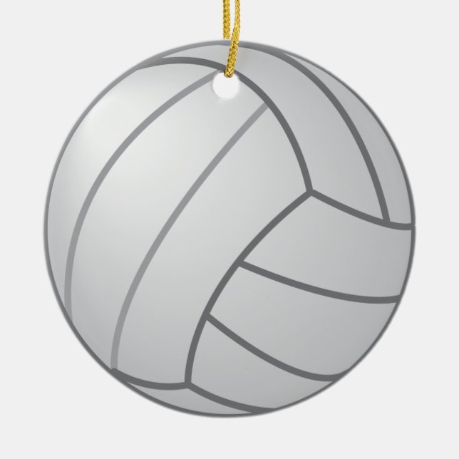 Ornamento bilateral del voleibol (Frente)