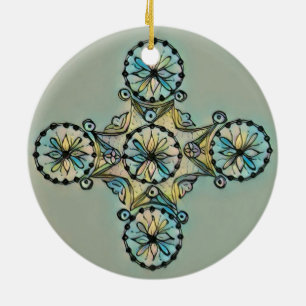 Ornamento bizantino cruzado