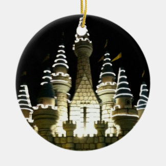 Ornamento blanco del castillo