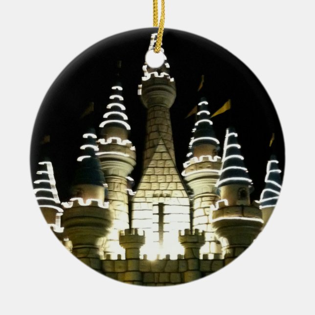 Ornamento blanco del castillo (Frente)