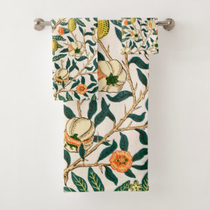 Ornamento blanco granado William Morris Fruit