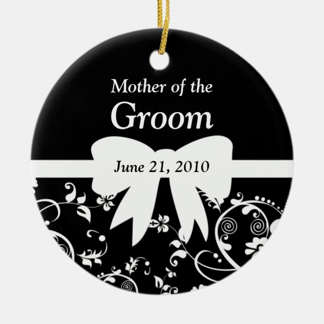 Ornamento (blanco) nupcial del fiesta de los (Frente)