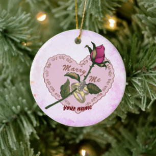 Ornamento boda de Marry Me
