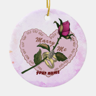 Ornamento boda de Marry Me