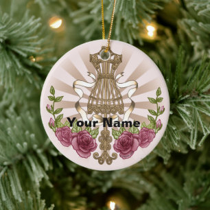 Ornamento boda de Rosas de Mannequin