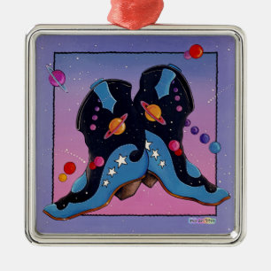 Ornamento - Boots Cowboy de medianoche