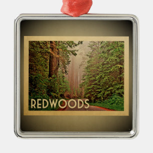 Ornamento California del viaje del vintage de las