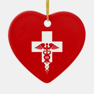 Ornamento cardiaco profesional médico, personaliza