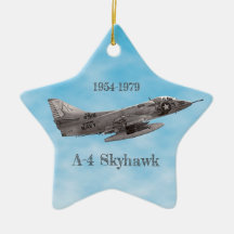 Ornamento cerámico A-4 Skyhawk