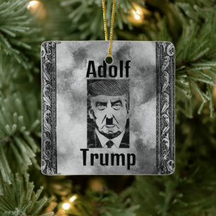Ornamento cerámico Adolf Trump