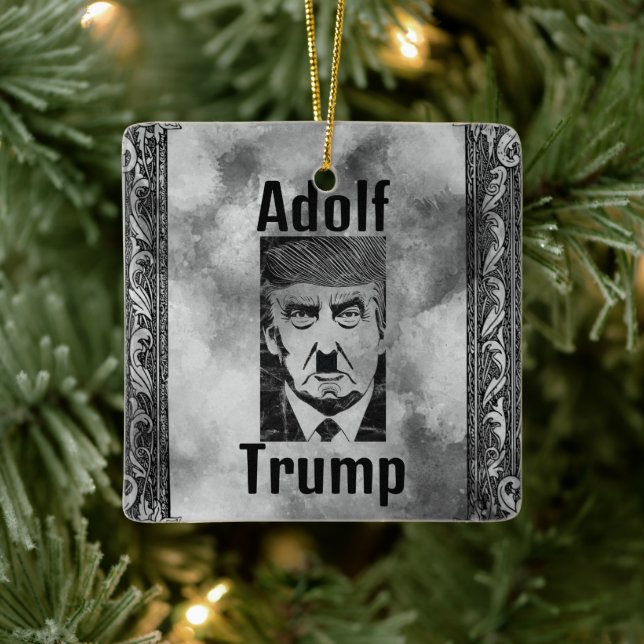 Ornamento cerámico Adolf Trump (Árbol)