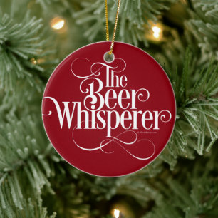 Ornamento cerámico Beer Whisperer