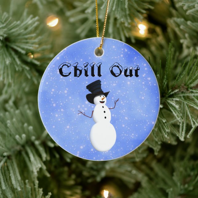 Ornamento cerámico Chill Out (Árbol)