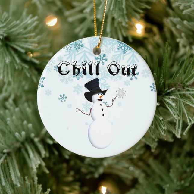 Ornamento cerámico Chill Out (Árbol)