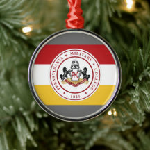 * Ornamento cerámico con logotipo FLAG de PMC
