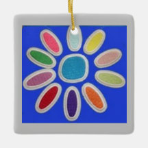 Ornamento cerámico Daisy Scout