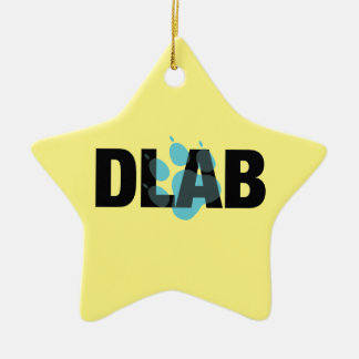 Ornamento cerámico de 4 patas a la deriva/DLAB