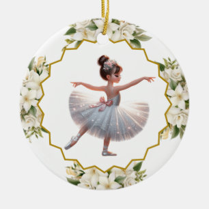 Ornamento cerámico de Ballerina