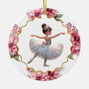 Ornamento cerámico de Ballerina