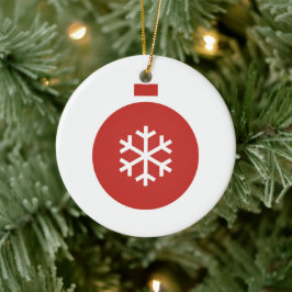 Ornamento cerámico de bolas para navidades