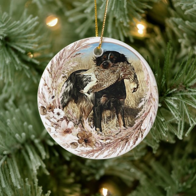 Ornamento cerámico de Bretaña (Árbol)