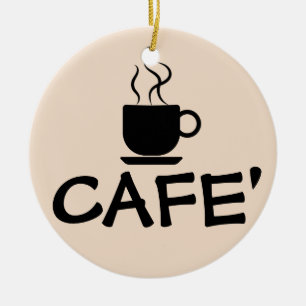 ORNAMENTO CERÁMICO DE CAFE'