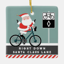 Ornamento cerámico de ciclismo de vacaciones Keeps