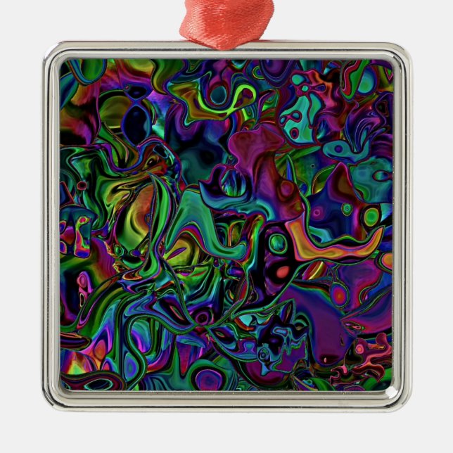 Ornamento cerámico de fusión del cerebro (Frente)